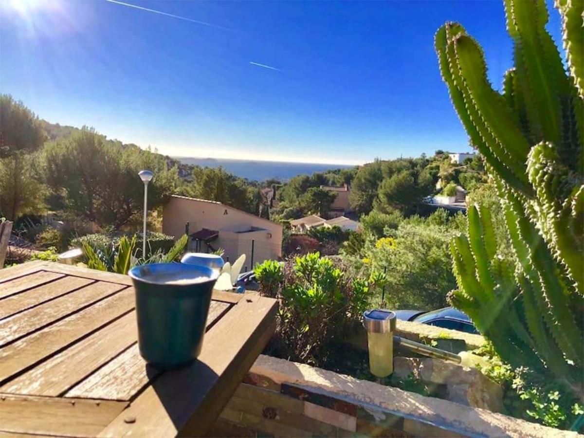 Vuemer Bandol - Grande Terrasse De 45M2 Vue Mer Piscine Parking エクステリア 写真