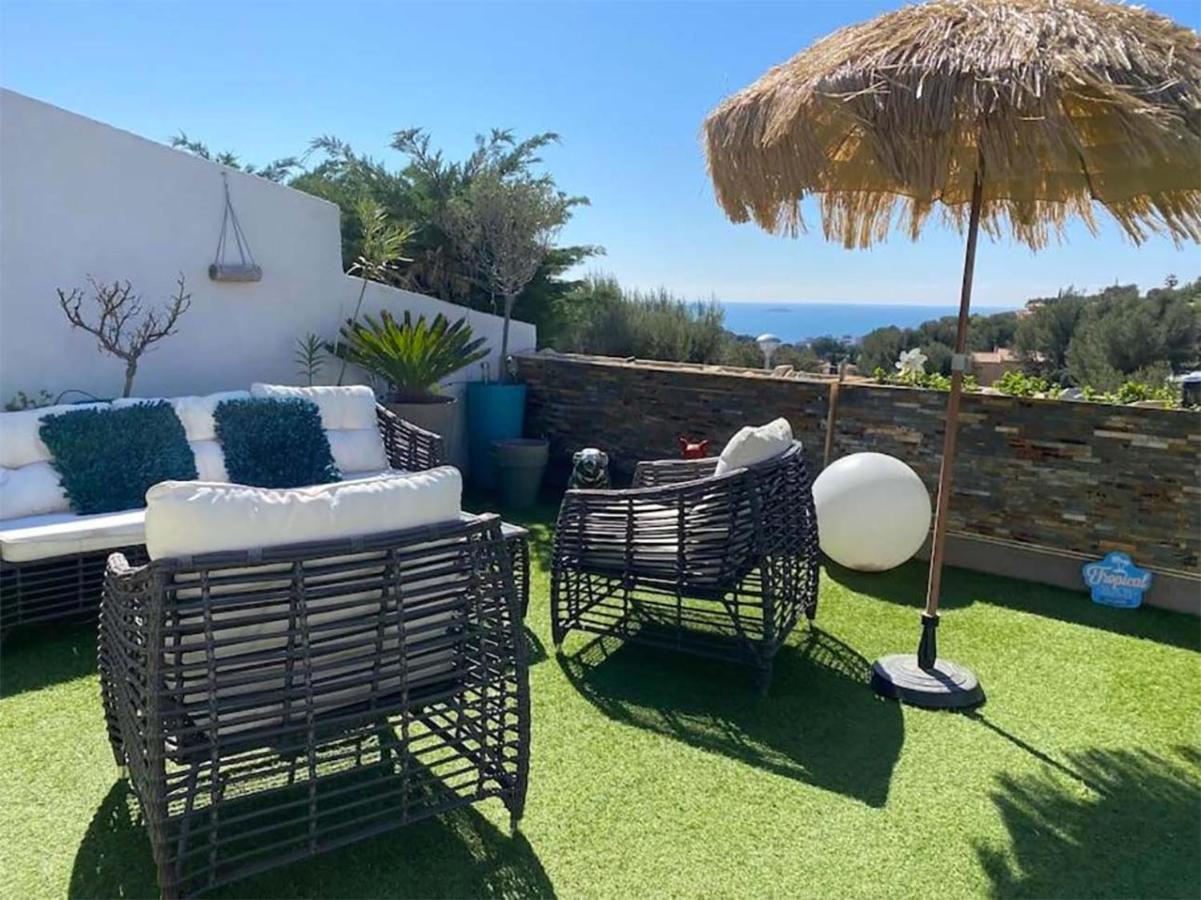 Vuemer Bandol - Grande Terrasse De 45M2 Vue Mer Piscine Parking エクステリア 写真